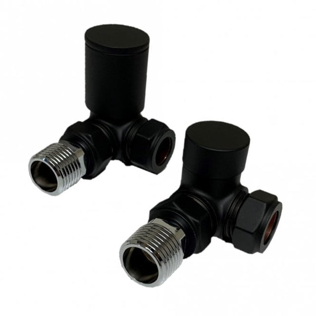 Corner Valve 15mm (Pair) - Black