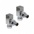 Cube Angled Valve (Pair)