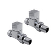 Cube Straight Valve (Pair)