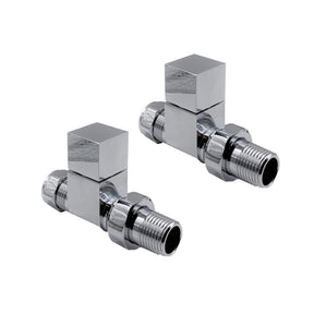 Cube Straight Valve (Pair)