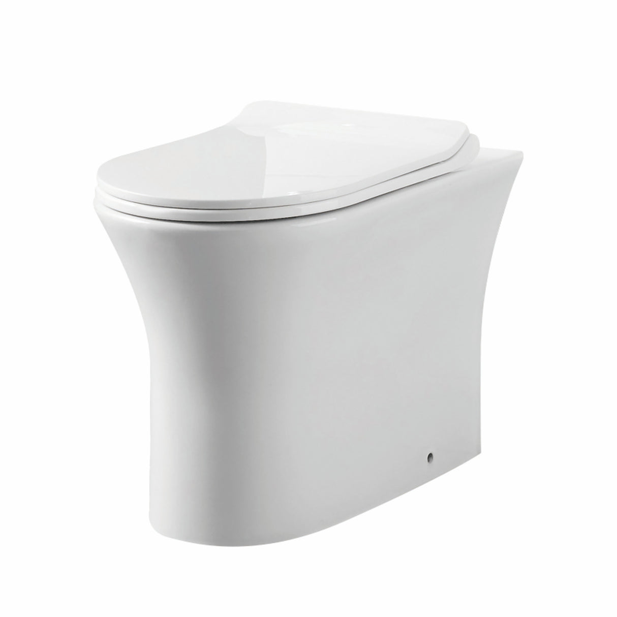 Rimless Comfort Height Back To Wall Pan Inc Soft Close Seat