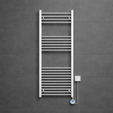 Electric Straight Towel Rail 500 x 1200mm 300W Thermostatic