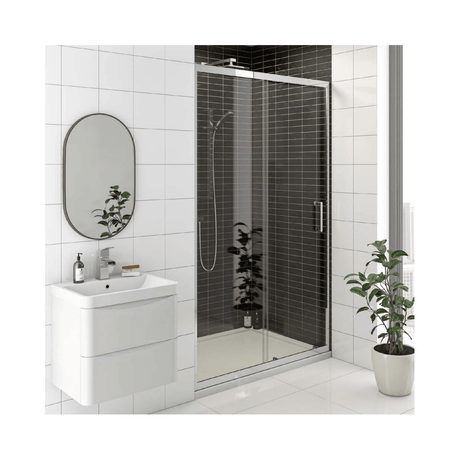 KV8 Sliding Shower Door 1100mm