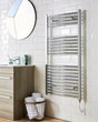 Electric Straight Towel Rail 500 x 1200mm 300W