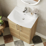 Hudson Reed Juno 600mm Floor Standing Vanity Unit with Basin