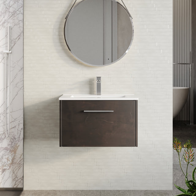 Hudson Reed Juno 600mm Floor Standing 2 Door Vanity Unit with Basin