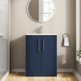 Hudson Reed Juno 600mm Floor Standing 2-Door Vanity & Basin