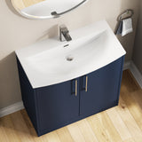 Hudson Reed Juno 800mm Floor Standing 2-Door Vanity & Basin