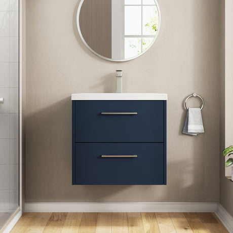 Hudson Reed Juno 600mm Wall Hung 2-Drawer Vanity & Basin