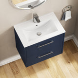 Hudson Reed Juno 600mm Wall Hung 2-Drawer Vanity Unit With Basin