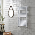 Kolumn Dual Column 832 x 500 Towel Radiator White