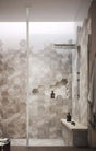 2m (+1m) Wetroom Screen Ceiling Post