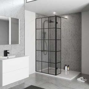 KV8 Krittal 300mm x 2000mm Wetroom Swing Screen
