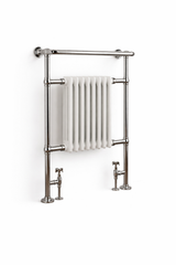 Crown Design Radiator 500mm x 945mm - Chrome & White