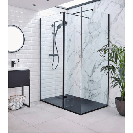 Nero Wetroom Profile Kit (Wall Profile & Bracing Bar)