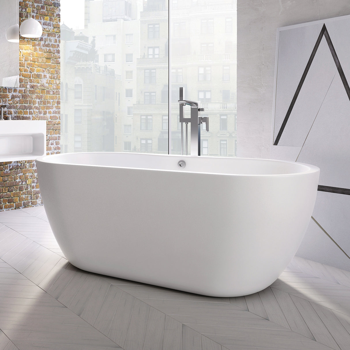 Modern Designer Freestanding Bath - 2 SIZES !
