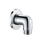 Round Shower Outlet Elbow - 2 COLOURS !