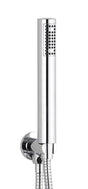 Round Outlet Elbow with Wall Bracket Flex & Handset