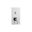 Plan Single Round Push Button Concealed Thermostatic Shower Valve