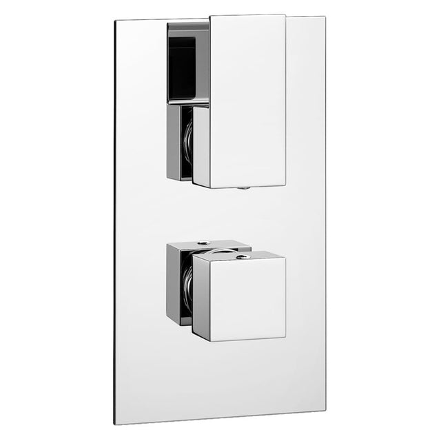 Element concealed thermostatic shower valve+diverter