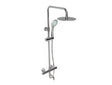Plan Thermostatic Bar Shower with rigid riser and bath filler spout