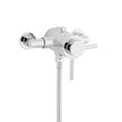 Plan exposed thermostatic shower valve