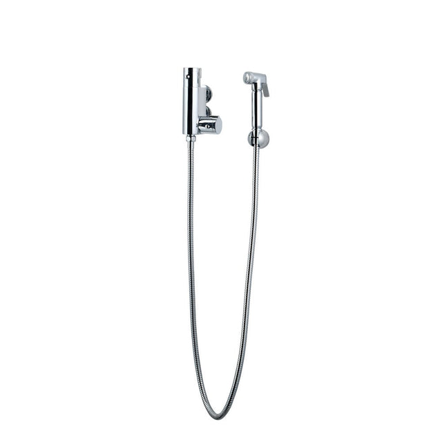Douche Kit with Therm. Mixing Valve and Brass Bodied Spray Head Chrome