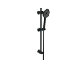 Nero Round Slide Rail Kit Matt Black