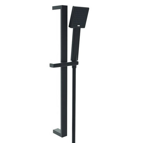 Nero Square Slide Rail Kit Matt Black