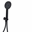 Nero Round Outlet Elbow with Wall Bracket and Handset