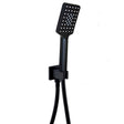 Nero Square Outlet Elbow with Wall Bracket and Handset