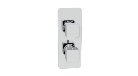 Kolt Concealed Shower Valve (Twin Outlet) Chrome