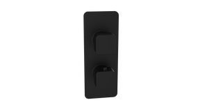 Kolt Concealed Shower Valve (Twin Outlet) Matt Black
