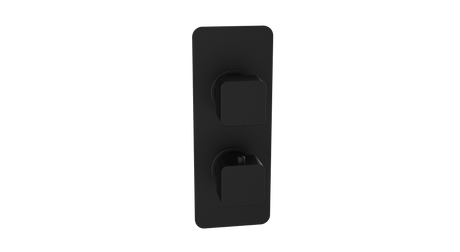 Kolt Concealed Shower Valve (Twin Outlet) Matt Black