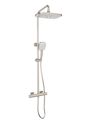 Kolt Shower with Sliding Handset and Drench Head Nickel