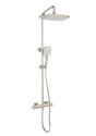 Kolt Shower with Sliding Handset and Drench Head Nickel