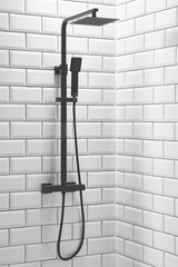 WRAS APPROVED Square Thermostatic Shower - 4 DESIGNS