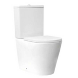 Linea Rimless Closed Back Pan Including Cistern & Soft Close Seat