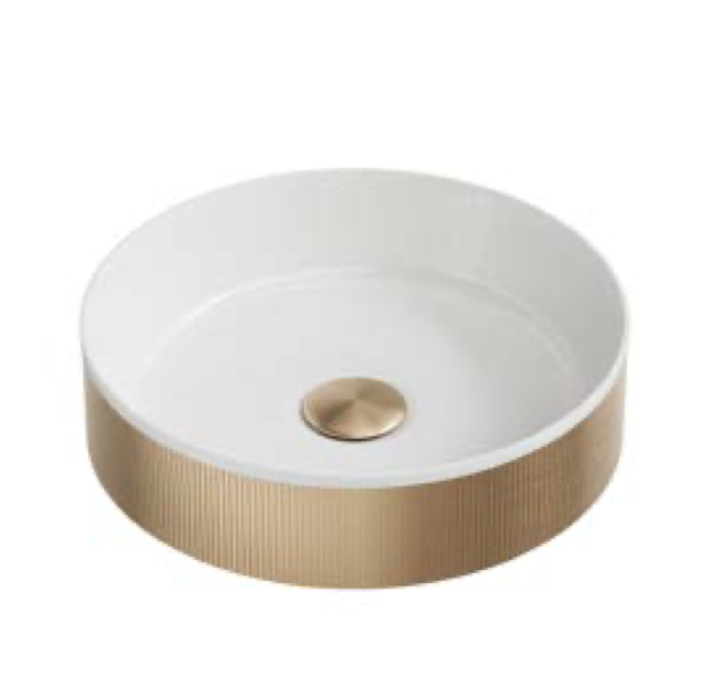 KOKO Fluted Countertop Basin - 4 Colour Options