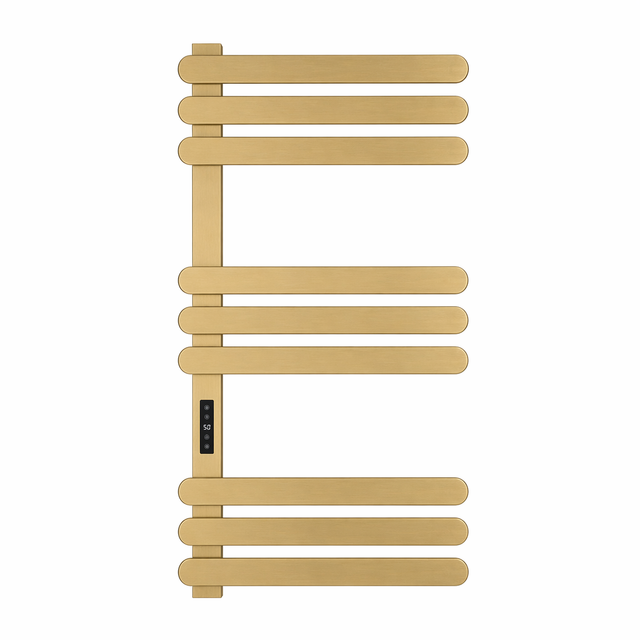 Selecta Smart Dry Electric Towel Rail 1100 x 500mm - Brushed Brass