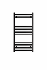 22mm Straight Towel Rail 500mm x 1200mm Black