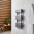 Tampa 850 x 500 Towel Rail Anthracite
