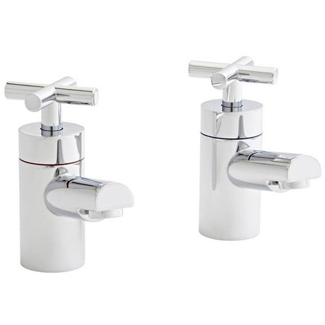 Times Pair Bath Pillar Taps