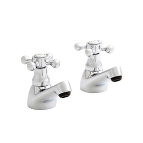 Victory Pair Basin Pillar Taps