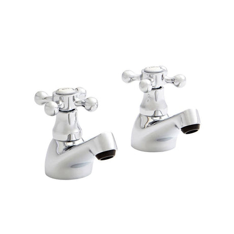 Victory Pair Basin Pillar Taps