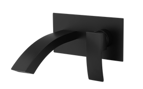 Fiuto Nero Wall Mounted Basin Mixer