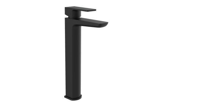 Kolt Hi-Rise Mono Basin Mixer Matt Black