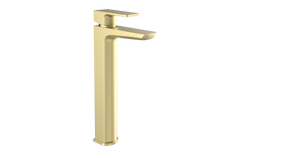 Kolt Hi-Rise Mono Basin Mixer Brushed Brass