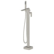 Kolt Freestanding Bath Shower Mixer Brushed Nickel