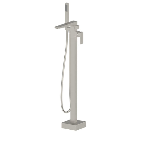Kolt Freestanding Bath Shower Mixer Brushed Nickel